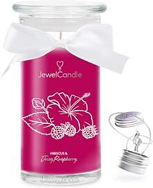 JuwelKerze Hibiscus & Juicy Raspberry