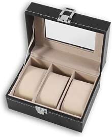 Jwthee Uhrengehäuse, Uhrenbox Für Herren,