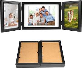 Jyongrmy Bilderrahmen 3 Bilder mit Scharnier,