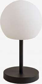 Kabellose Led-tischlampe Aus Eisen Kiemery Schwarz 