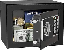 KABISAFE Digitaler Safe 6,8 l, kleiner Tresor für 