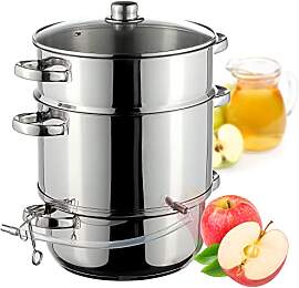 KADAX Dampfentsafter 8L, Fruchtentsafter aus