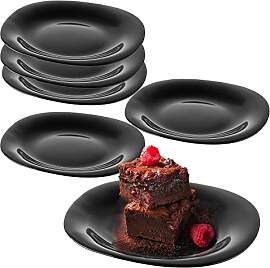 KADAX schwarze Dessertteller,