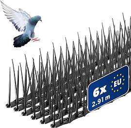 KADAX Vogelabwehr aus Kunststoff, Taubenabwehr