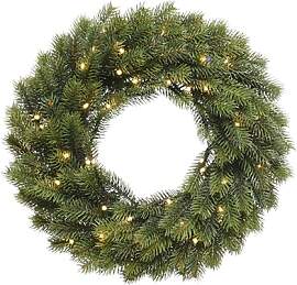 Kaemingk Adventskranz, Ø 40cm, 49 LED,
