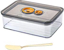 Käsebox Kühlschrank mit Deckel, 1250ML