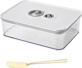Käsebox Kühlschrank mit Deckel, 1250ML