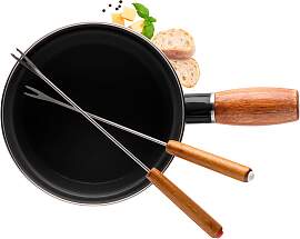 Käsefondue Set, Edelstahl 18/0 -