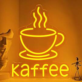 Kaffee Neon Schild für Wanddekoration,Coffee LED