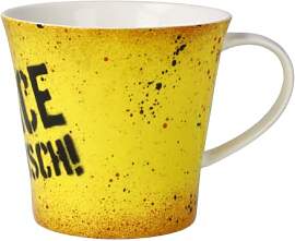 Kaffee- / Teetasse Peace du Arsch - Frank Hummel
