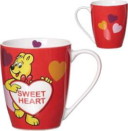 Kaffeebecher HARIBO Sweet Heart | 360 ml, Rot