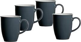 Kaffeebecher-Set Doppio, 4-teilig, Anthrazit