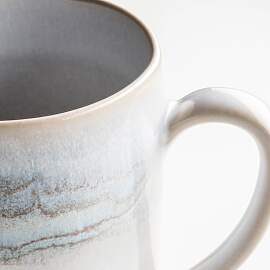 Kaffeebecher-Set, Steinzeug TIEFER SEE