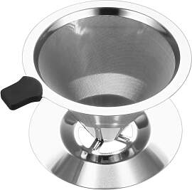 Kaffeefilter Edelstahl Kaffeefilterhalter,