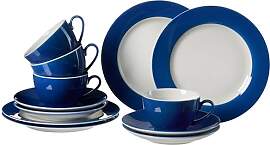 Kaffeeservice Doppio, 12-teilig, Blau