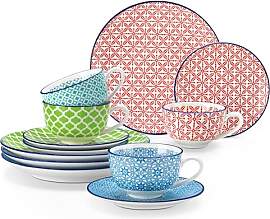 Kaffeeset porzellan, vancasso Macaron 12 teiliges