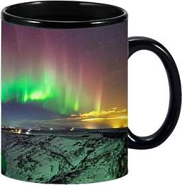 Kaffeetassen mit Farbwechsel, Kaffeetasse aus