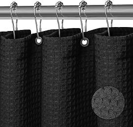 KAIMEIYU Duschvorhang Waschbar Textil Polyester