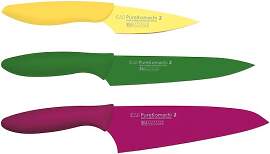 KAI Pure Komachi 2 Küchenmesser Set 3-teilig -