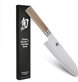 KAI Shun Classic White Santoku 18 cm Klingenlänge 