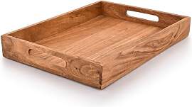 Kaizen Casa Rechteckiges Serviertablett aus Holz,