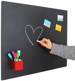 KalaMitica Magnettafel Schwarz - Kreidetafel