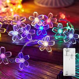 Kaleora LED Kirschblüten Lichterkette, 2M 10 LED