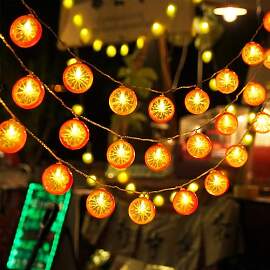 Kaleora Lichterkette Orange, 3M 20 LED
