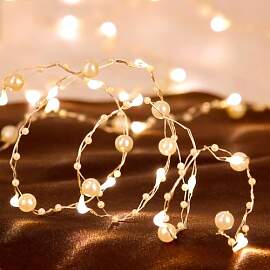 Kaleora Perlen Lichterkette, 2M 20 LED