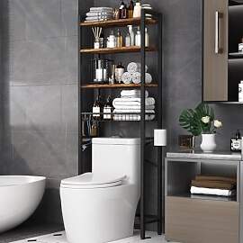 Kalrin Toilettenregal, 4-stufiges Verstellbares