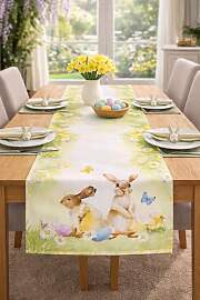 KAMACA Tischläufer Ostern & Frühling –