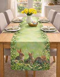 KAMACA Tischläufer Ostern & Frühling –