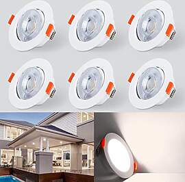 Kambo LED Einbaustrahler 40° Schwenkbar, Set mit