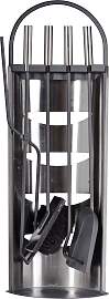 Kamingarnitur FIREFIX, grau (grau,