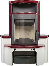 Kaminofen HARK "»Avenso ECOplus«", rot 