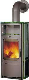 Kaminofen HARK "Opera B", grün (grau),