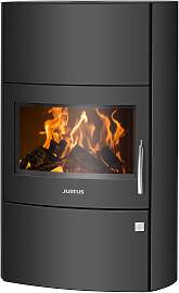 Kaminofen JUSTUS "Agero W+", schwarz,