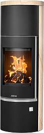 Kaminofen JUSTUS "Faro W+ 2.0", schwarz, 