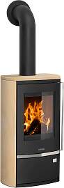 Kaminofen JUSTUS "Reno R", schwarz,