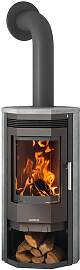 Kaminofen JUSTUS "Usedom 5", grau,