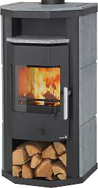 Kaminofen WAMSLER "Linz", grau,