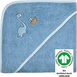 Kapuzenhandtuch WÖRNER "Dinofamilie",