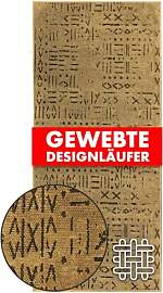 KARAT Premium Teppichläufer gewebt mit Muster -