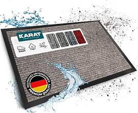 KARAT Schmutzfangmatte Dura - 50 x 80 cm, Beige -
