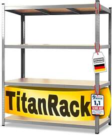 KARAT Schwerlastregal 200x150x60 cm Verzinkt –