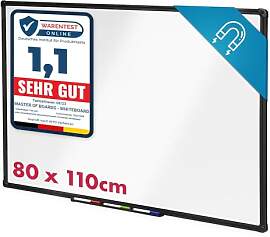 KARAT Whiteboard magnetisch 80 x 110 cm -