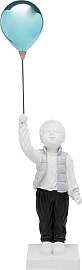 Kare Design Deko Figur Balloon Boy, Mehrfarbig,