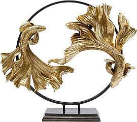 Kare Design Deko Objekt Dancing Betta Fishes,