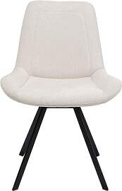 Kare Design Drehstuhl Baron, Creme,