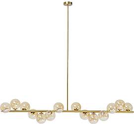 Kare Design Hängeleuchte Scala Balls Brass, Matt